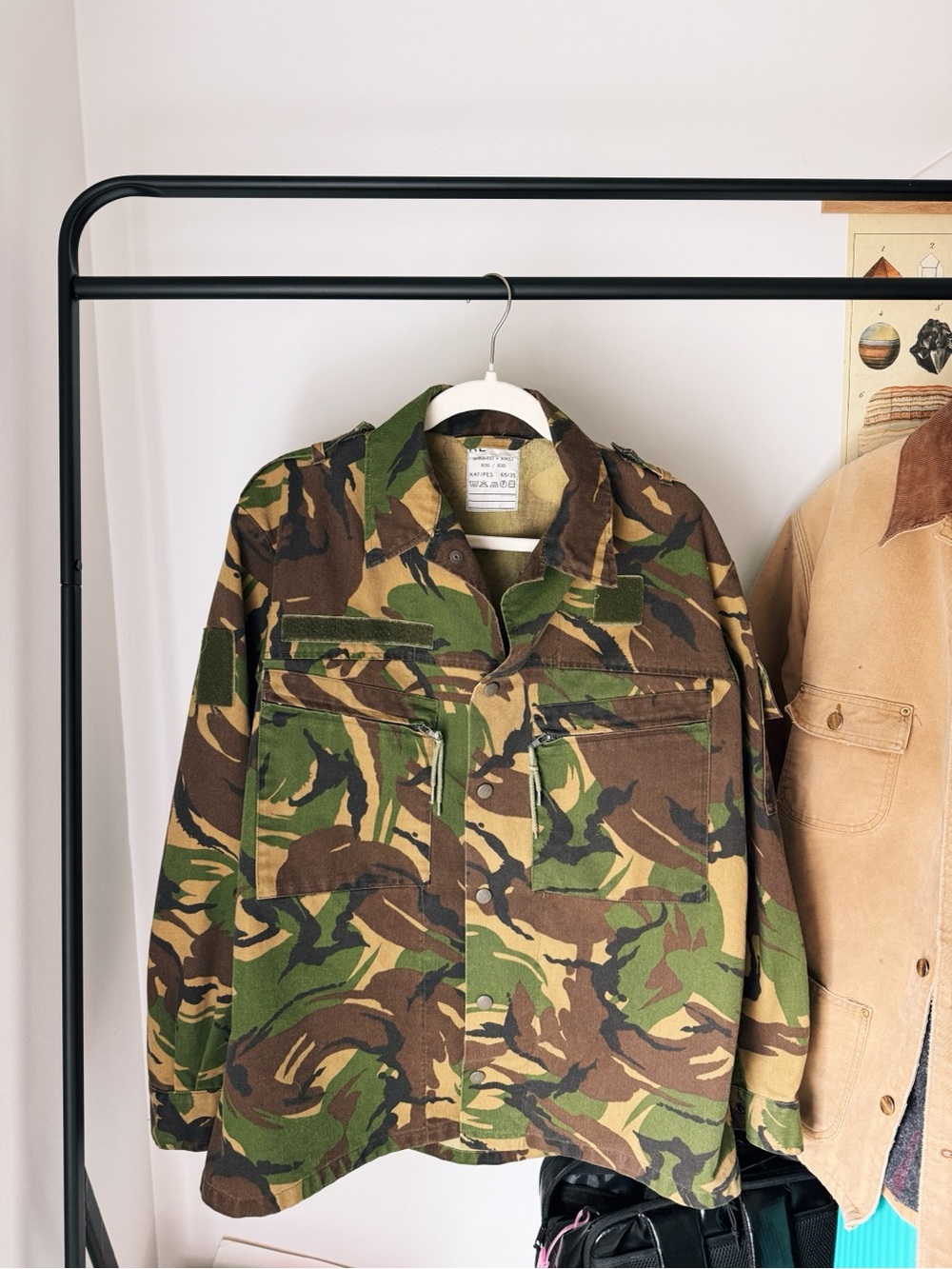 Vintage Dutch Military Jacket